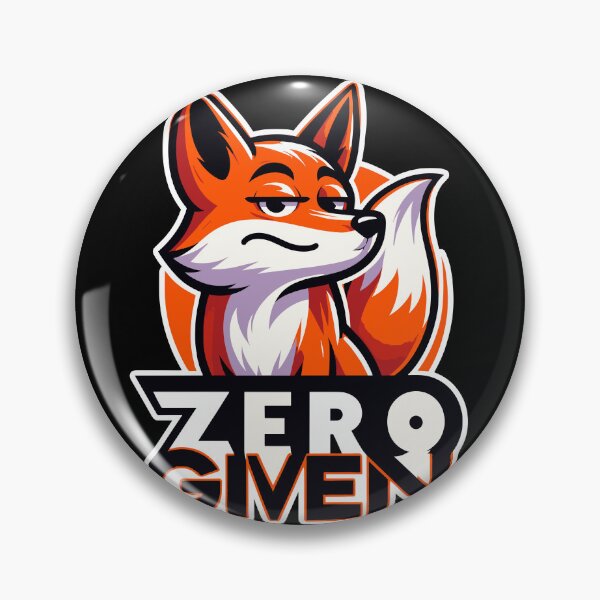 Item preview, Zero Given - Fox Illustration designed and sold by MrERNST.