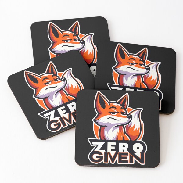 Item preview, Zero Given - Fox Illustration designed and sold by MrERNST.