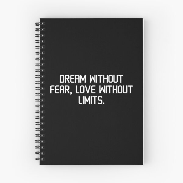 Item preview, Dream without fear, love without limits. designed and sold by IMCDT.