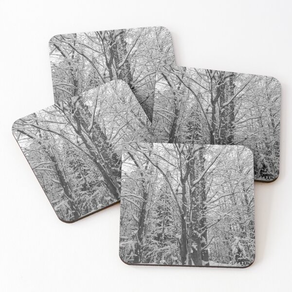 Item preview, Barren Trees Snowscape in black and white designed and sold by Jouko Lehto Photography.