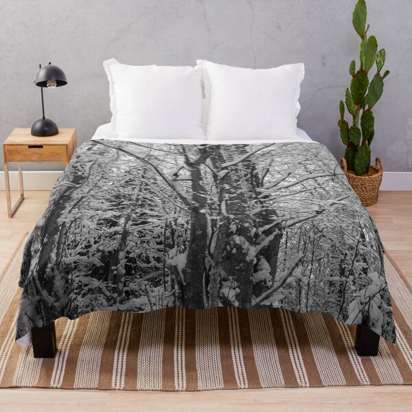 Item preview, Barren Trees Snowscape in black and white designed and sold by Jouko Lehto Photography.