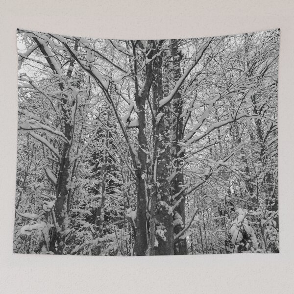 Item preview, Barren Trees Snowscape in black and white designed and sold by Jouko Lehto Photography.