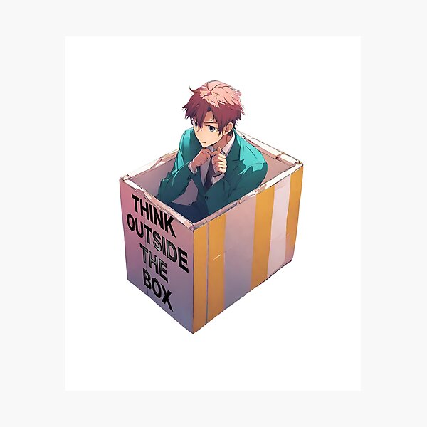 Item preview, Copy of Think Outside The Box designed and sold by Ruslanov7.