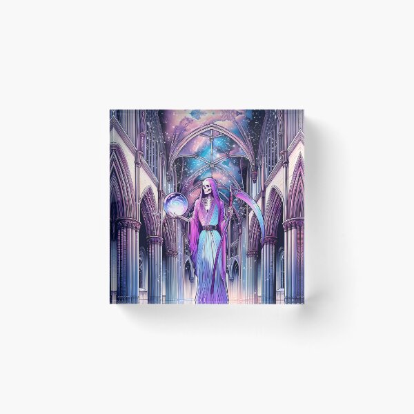 Item preview, Santa Muerte Morada - Purple Santa Muerte designed and sold by tracydixon.