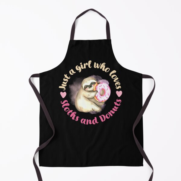 Item preview, Just A Girl Who Loves Sloths And Donuts | Gifts For Sloth Lovers | Gifts For Donut Lovers designed and sold by AgataMaria.
