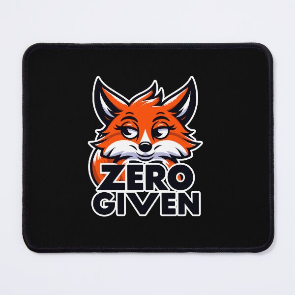 Item preview, Zero Given - Fox Illustration designed and sold by MrERNST.
