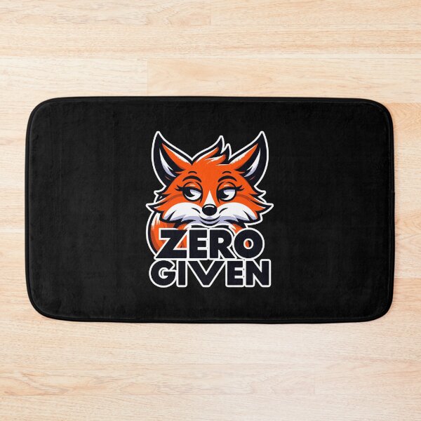 Item preview, Zero Given - Fox Illustration designed and sold by MrERNST.