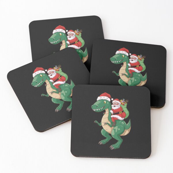 Item preview, Santa Riding Dinosaur Funny Gift for Dad, Grandpa, Husband, Birthday, Retirement, Father’s Day designed and sold by asbno19.