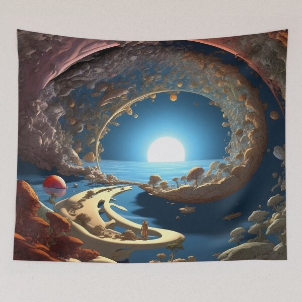 Item preview, A Fractal Fantasy World - 14 designed and sold by nyathiwa.