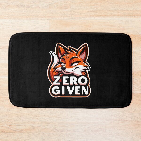 Item preview, Zero Given - Fox Illustration designed and sold by MrERNST.