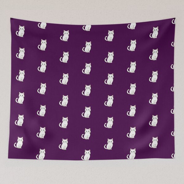 Item preview,  A cute cat │purple designed and sold by WshopTy.
