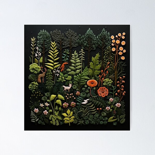 Item preview, Green Trees designed and sold by KuolemaSyndrome.