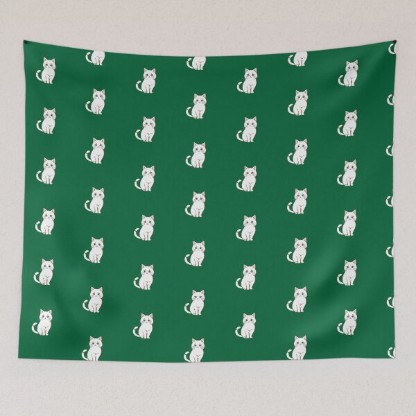 Item preview,  A cute cat │green designed and sold by WshopTy.
