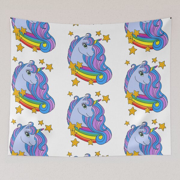 Item preview, Blue Unicorn Rainbow and Stars  designed and sold by Shakira Rivers.