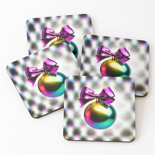 Item preview, Rainbow bauble with a bow. designed and sold by Zofia Sosnecka.