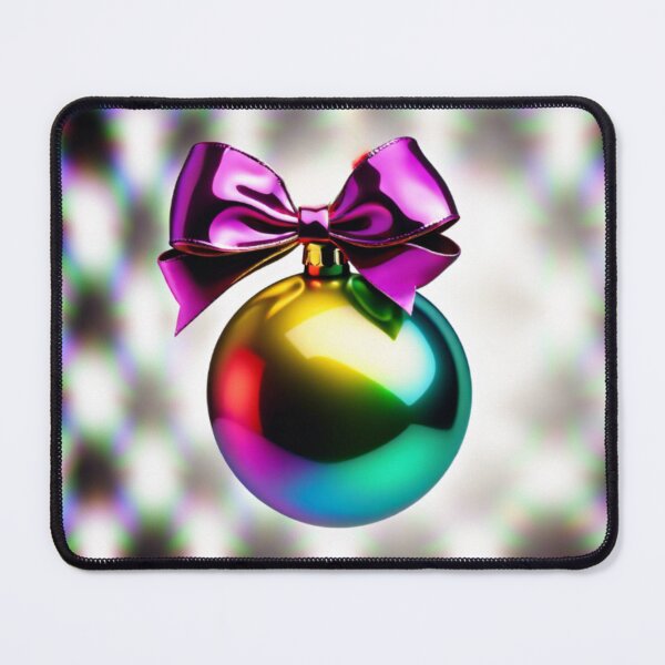 Item preview, Rainbow bauble with a bow. designed and sold by Zofia Sosnecka.