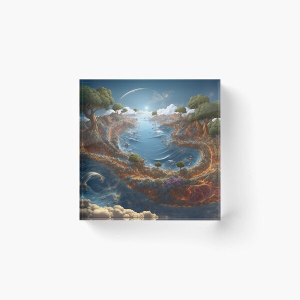 Item preview, A Fractal Fantasy World - 15 designed and sold by nyathiwa.