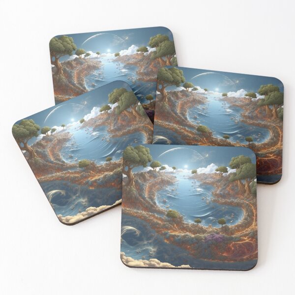 Item preview, A Fractal Fantasy World - 15 designed and sold by nyathiwa.