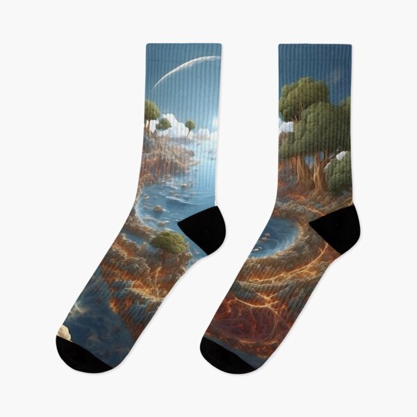 Item preview, A Fractal Fantasy World - 15 designed and sold by nyathiwa.