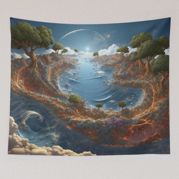 Item preview, A Fractal Fantasy World - 15 designed and sold by nyathiwa.