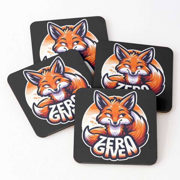 Item preview, Zero Given - Fox Illustration designed and sold by MrERNST.