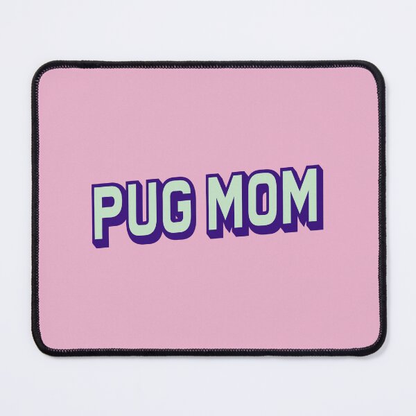 Item preview, Pug Mom Retro Beach Bubble Gum Gift designed and sold by Guarddogdrive.