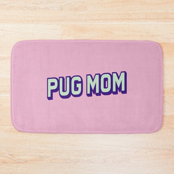 Item preview, Pug Mom Retro Beach Bubble Gum Gift  designed and sold by Guarddogdrive.