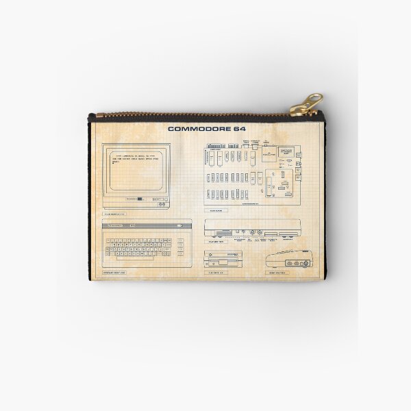 Item preview, Commodore 64 (Old Blue Grid) designed and sold by BGALAXY.