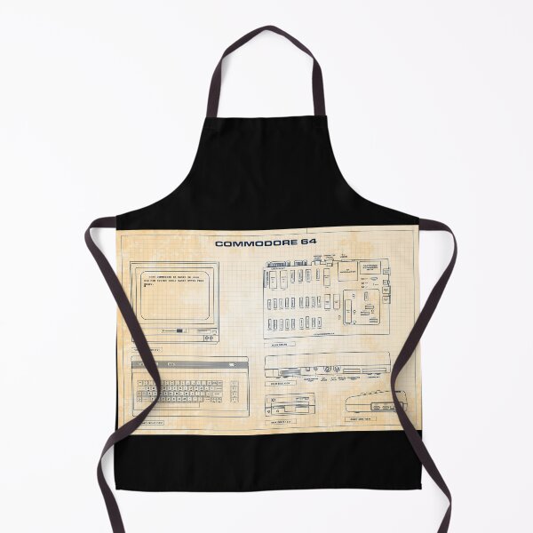 Item preview, Commodore 64 (Old Blue Grid) designed and sold by BGALAXY.