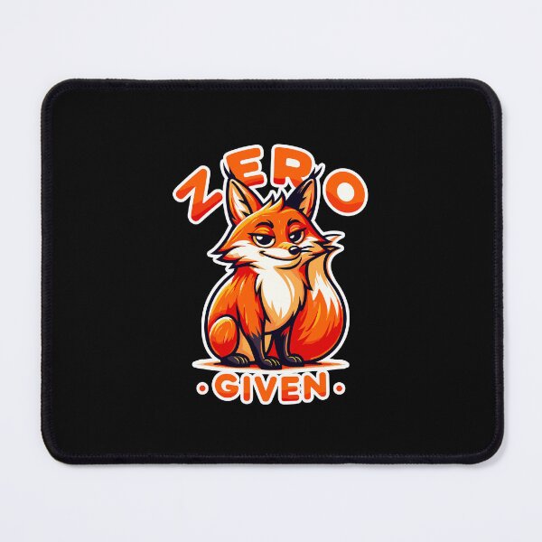 Item preview, Zero Given - Fox Illustration designed and sold by MrERNST.
