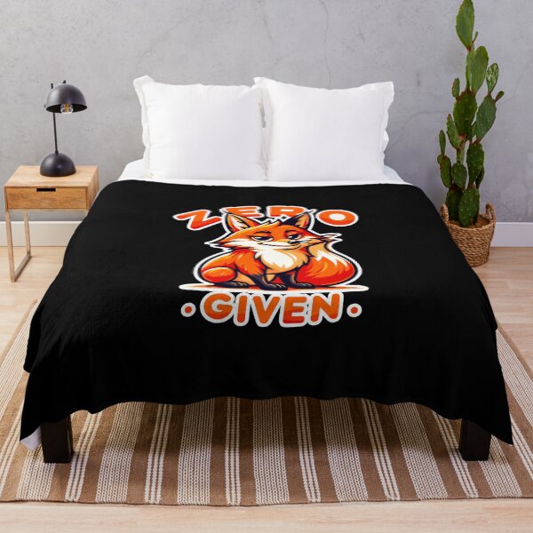 Item preview, Zero Given - Fox Illustration designed and sold by MrERNST.