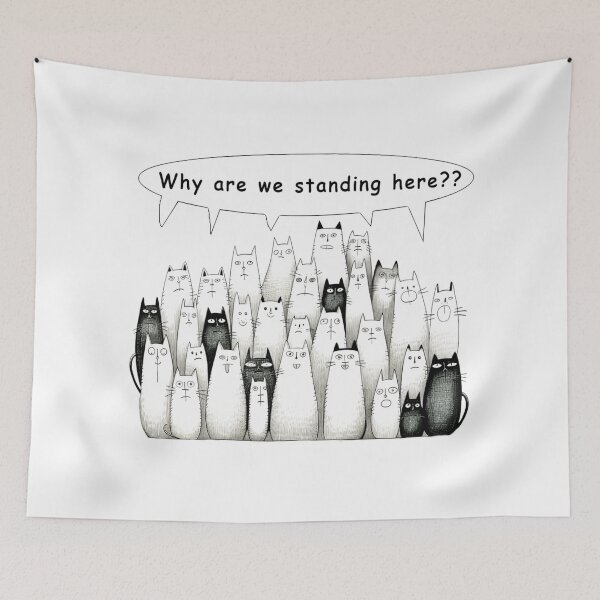 Item preview, Curious Cat Gathering designed and sold by MAS-GDA.