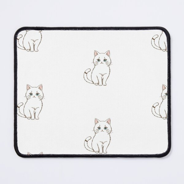 Item preview, A cute cat │white designed and sold by WshopTy.