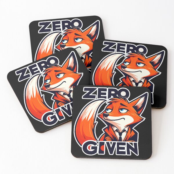 Item preview, Zero Given - Fox Illustration designed and sold by MrERNST.