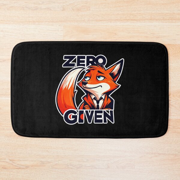 Item preview, Zero Given - Fox Illustration designed and sold by MrERNST.