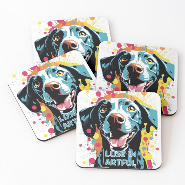 Item preview, Dog lost in artful reverie designed and sold by Nathicha.