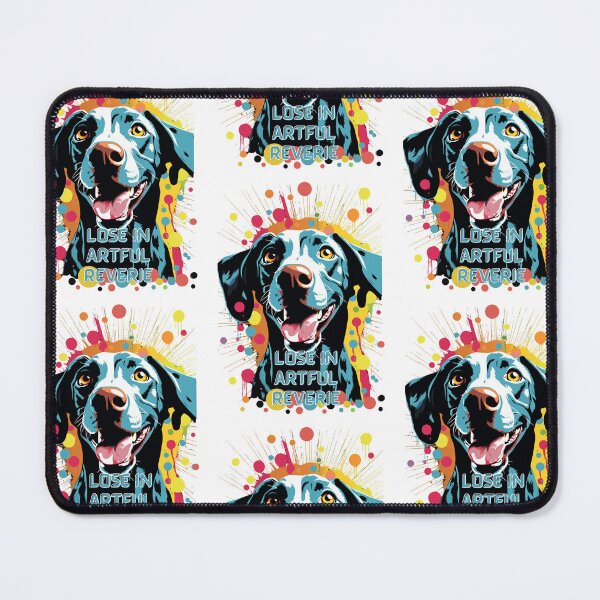 Item preview, Dog lost in artful reverie designed and sold by Nathicha.