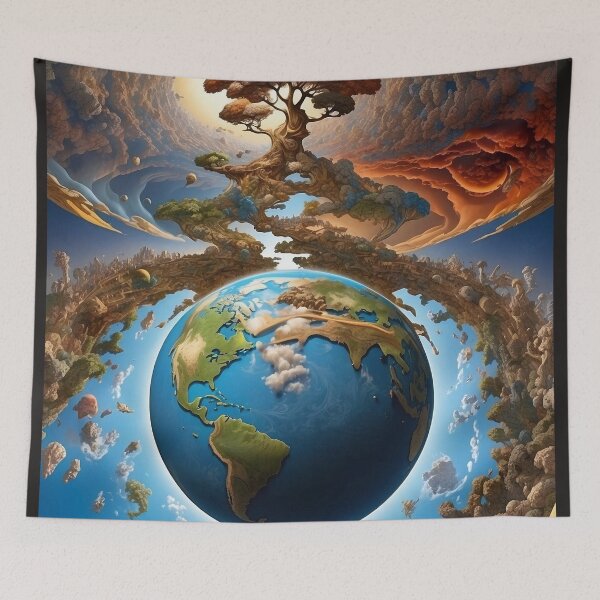 Item preview, A Fractal Fantasy World - 16 designed and sold by nyathiwa.