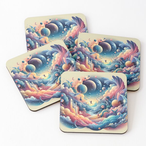 Item preview, "Whimsical Wonders: Journey Through Dreamscapes" designed and sold by APARTAI EU.