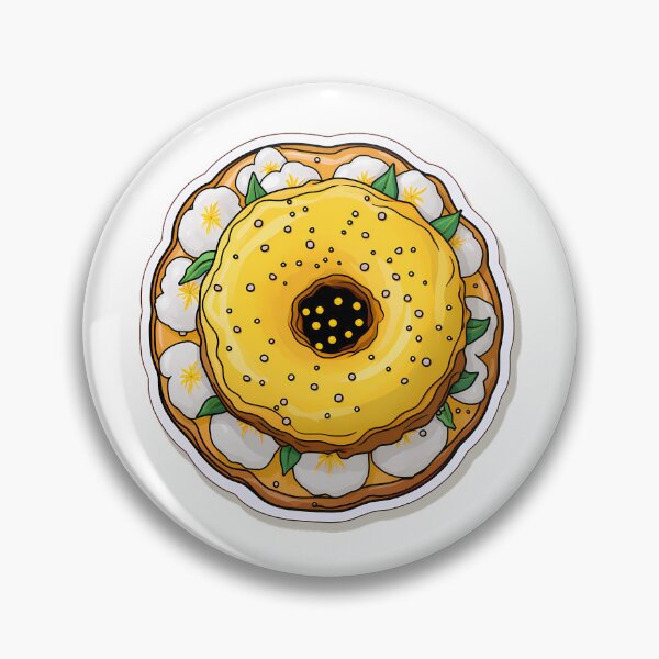 Item preview, Lemon Poppy Seed Donut designed and sold by marezino.