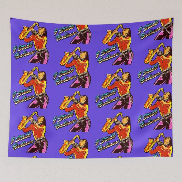 Artikelvorschau, Ich glaube immer noch an den Saxophonisten der 80er entworfen und verkauft von PopFanShop!.