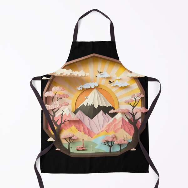 Item preview, 3D Mountain Fuhi Japan Japanese Landscape designed and sold by JAPANISTICstore.