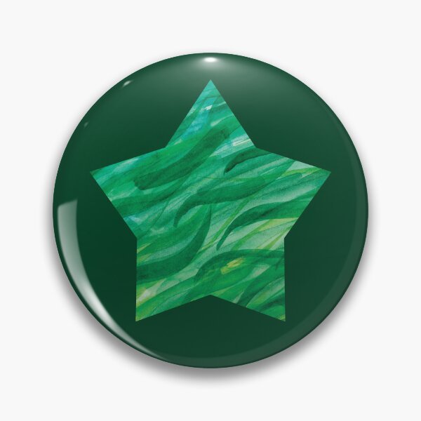 Item preview, Deep Green Sea Waves Star designed and sold by Alexandria Levin.