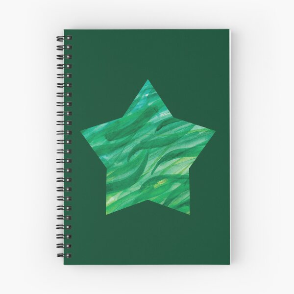 Item preview, Deep Green Sea Waves Star designed and sold by Alexandria Levin.