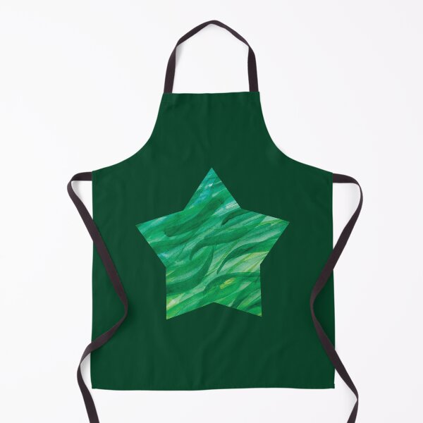 Item preview, Deep Green Sea Waves Star designed and sold by Alexandria Levin.