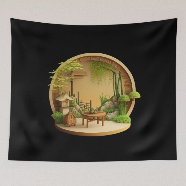 Item preview, 3D Woods Japan Vision Nature designed and sold by JAPANISTICstore.