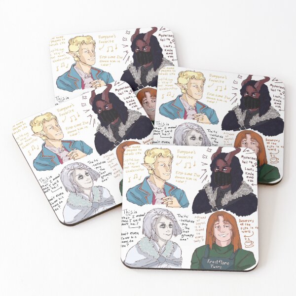 Item preview, NPCs Both Sinners & Saints designed and sold by CherryCatDraws.