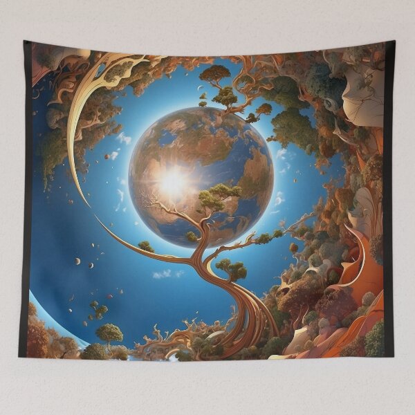 Item preview, A Fractal Fantasy World - 18 designed and sold by nyathiwa.