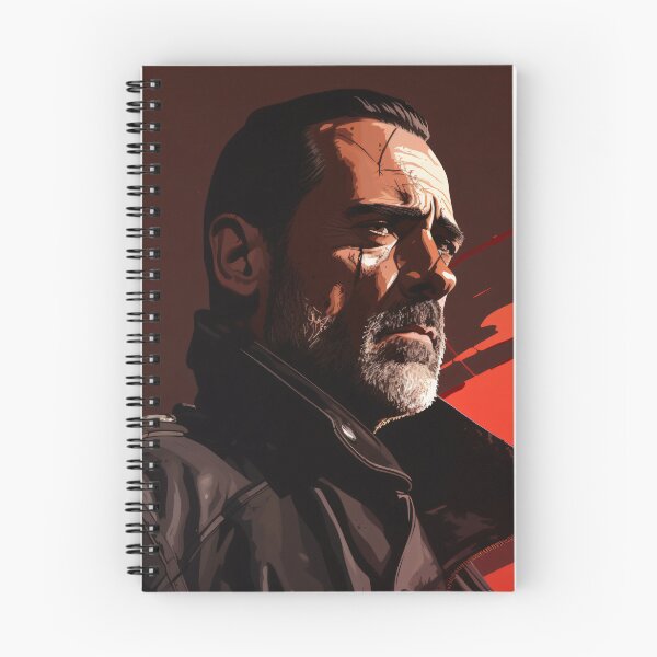 Artikelvorschau, Nachdenklicher Negan Smith entworfen und verkauft von FarOutTees.
