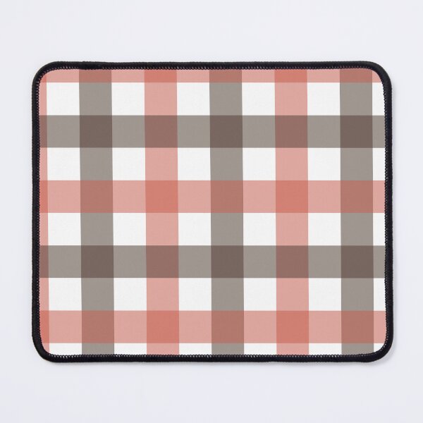 Item preview, Gingham Pattern - Seamless Check Print - Multicolor Vichy - Brown, Red and White designed and sold by AinigrivDoll.
